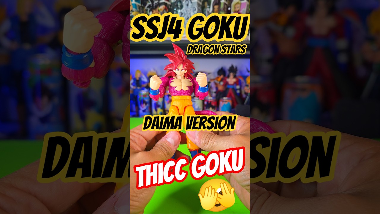 The Thickest of Goku - Dragon Stars Super Saiyan 4 Goku Daima