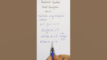 #Quadratic Equation#CBSE Class 10#Ncert Exemplar #Session 2022-23#short#shorts