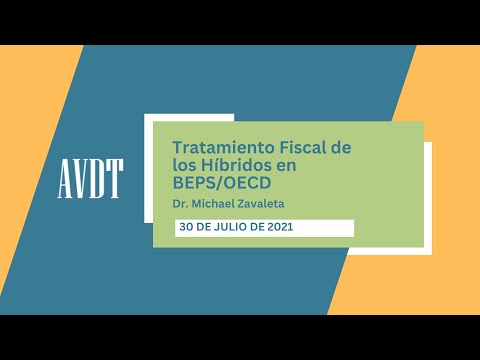 Tratamiento fiscal de los híbridos en BEPS/OECD