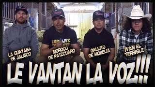 ¡¡¡Levantan La VOZ Moroco De Patzcuaro La Guayaba De Jalisco Gallito Morelia y Ivan El Terrible!!!
