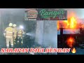 SARAPAN PAGI DI BURGER BANGOR SEMANAN...!!! || Kebakaran Ruko 2 Lantai  di Ruko Taman Semanan