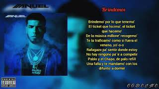 Anuel AA - Brindemos feat. Ozuna (LETRA)