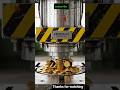 Hydraulic Press vs Gold Coins 💰 | Satisfying Crushing Video#CoinCrushing#SatisfyingContent#EpicCrush