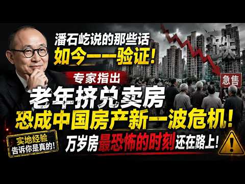 潘石屹说的那些话如今一一验证，专家指出老年挤兑卖房恐成中国房产新一波危机！实地经验告诉你是真的！万岁房最恐怖的时刻还在路上。