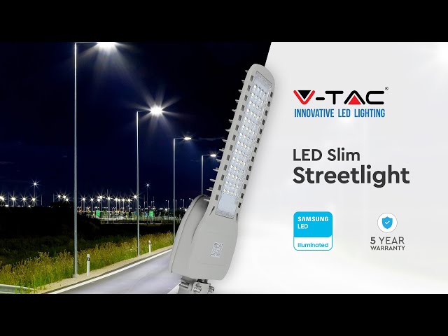 V-TAC Slim Street Lights 