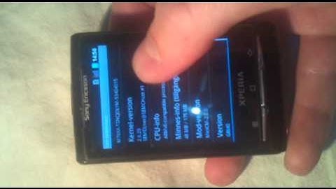 x10 mini running android 2.3.4 gingerbread