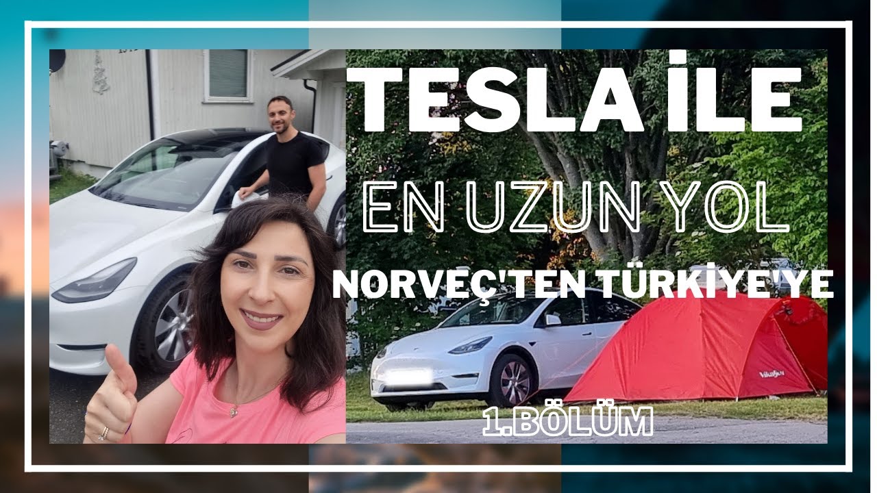 TESLA MODEL Y-EN UZUNYOL NORVEÇ'TEN TÜRKİYE'YE REKOR 17.000 KM-15 #travel #silayolu #teslamodely#74
