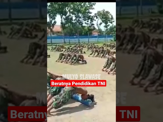 Beratnya Pendidikan TNI #shorts #shortvideo #tni #tniad #pendidikan class=