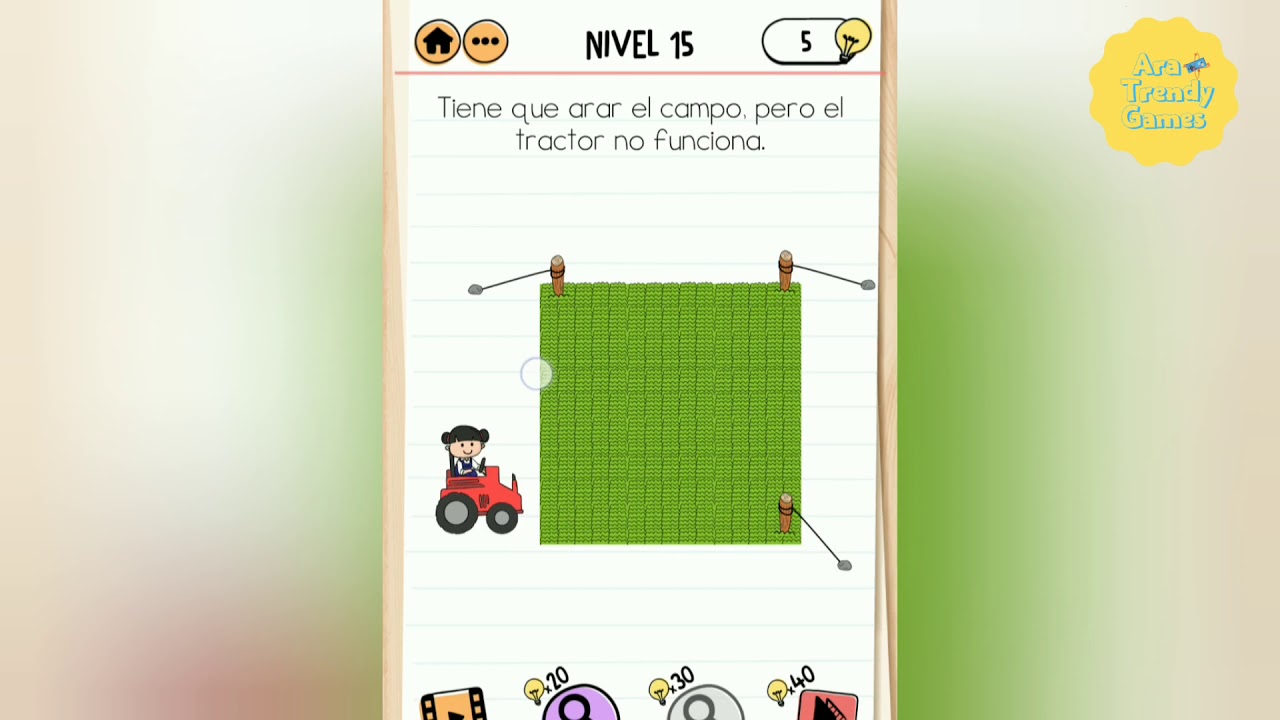 Brain Test 2: Tricky Stories - La Granja De Emilia Nivel 15 Walkthrough