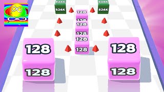 ⭐ Jelly Run 2048 - Jelly Run New Shape APK Mobile Games Walkthrough Gameplay Number Run 7LXCK