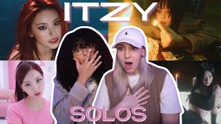 COUPLE REACTS TO ITZY SOLO MVS | 'Crown On My Head,' 'Run Away,' 'Mine,' and 'Yet, but'