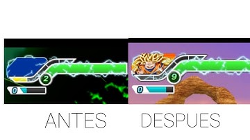 TURORIAL DE COMO PONER 9 BARRAS DE VIDA AL DBZ TTT DESDE ANDROI