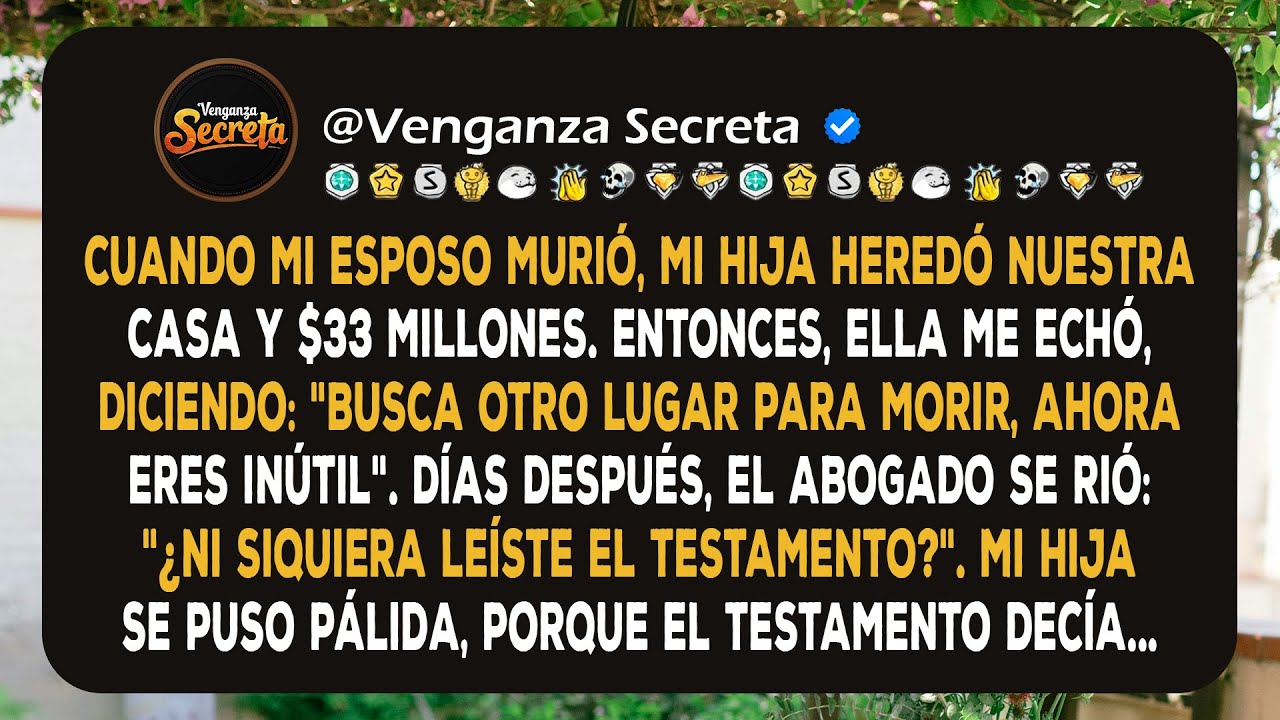 Mi Hija Recibió $33 Millones y Me Echó; 3 Días Después, Estaba Rogándome Ayuda.
