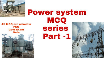Power system mcq series Part-1|| Electrical engineering mcq||