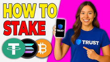 How To Stake Crypto on Trust Wallet Earn Passive Income 2025