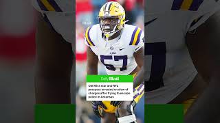Ole Miss offensive lineman and future NFL prospect Carius Curne has been arrested in Arkansas on a