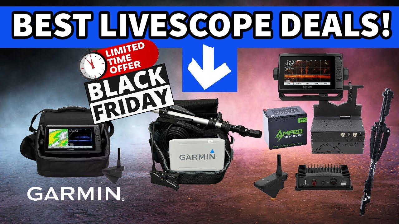 Black Friday BEST Garmin Livescope Ice Bundle DEAL! 