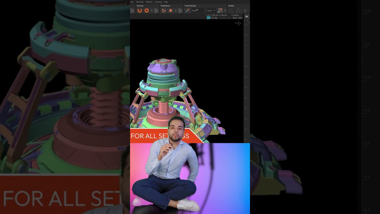 RizomUV 2025 Le GPU Packing Transforme UV Mapping 3D