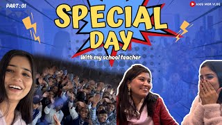 A Day With My School Teacher😍✌️ | Anju Mor