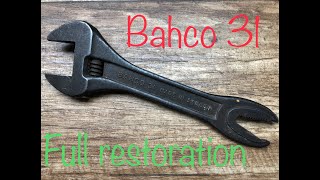 Bahco 31 alligator wrench Full restoration and review ( Volvo tool kit ) 😀👍⚒️