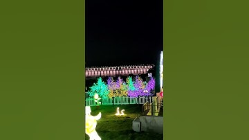 Statue of unity glow ✨️garden 💫🌌 #night view # shorts