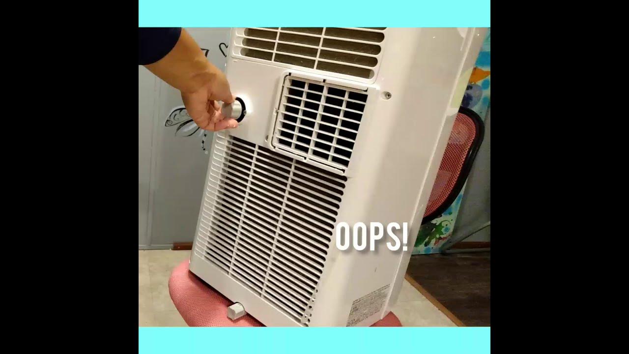How to DRAIN ARTIC KING 7000 BTU PORTABLE AIR CONDITIONER, OR NOT LOL
