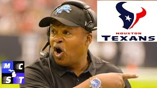 Ex Detroit Lions Head Coach Jim Caldwell Interviews For Houston Texans HC Opening!!!