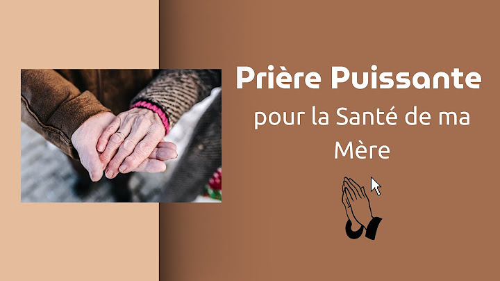 Prière Puissante pour la Santé de ma Mère