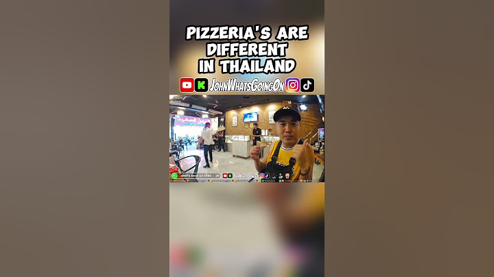 Pizzeria's are different in #thailand #pizza  #phuket #stream #streamer #irl #kickstreaming #fyp