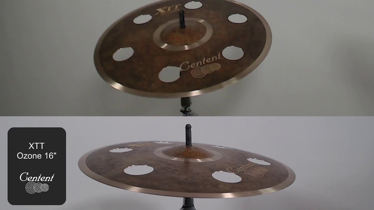 Centent Cymbals XTT 16 Ozone YouTube
