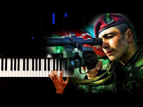 Asker Marşı (Əsgər Marşı) - Piano by VN