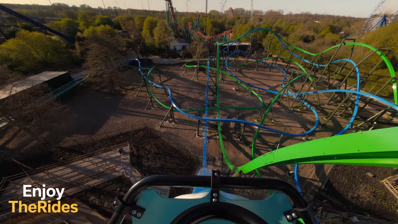 YoY Chill | Walibi Holland (NL) | Onride | Front & Backrow | Apr '25 | 4K HDR