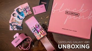 Unboxing BLACKPINK Special Edition Samsung Galaxy A80