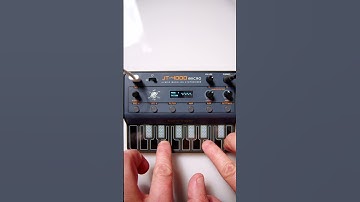 How to use and latch the Arp on the Behringer JT-4000 Micro Synth #synth #behringer #clone