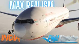 Microsoft Flight Simulator 2024 | Air India B777-300ER | Kempegowda ✈︎ Narita [MAX REALISM]