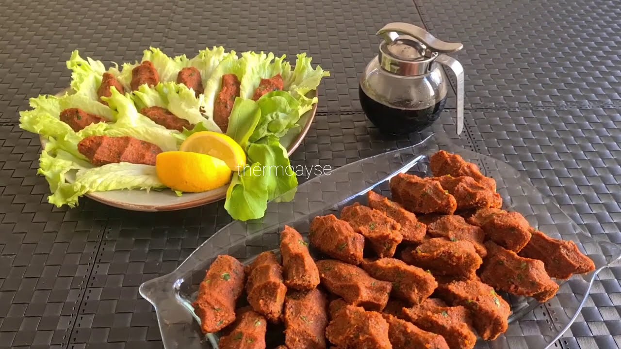 Etsiz Çiğ Köfte Tarifi ???? Kolay Yemek Tarifleri????Thermomix (Hazırlanış Süresi 20 dk.)???? Çiğköfte Yapımı