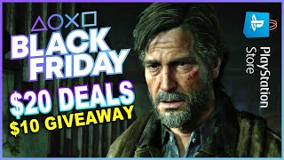 PS Store Black Friday 2021 Deals Under $20 - Black Friday $10 Giveaway Winner