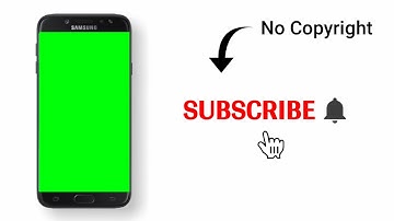New Subscribe Green Intro | No Copyright 2020 | Green Screen | Nice Techno