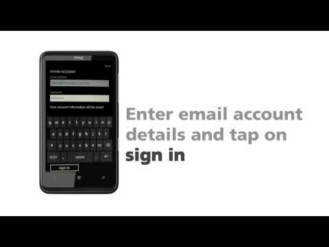 HTC HD7 E-mail Setup Guide