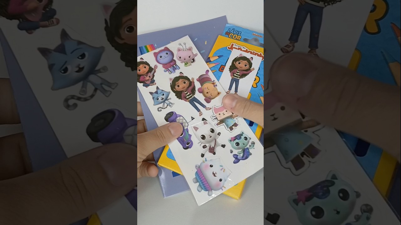 Kit Infantil Pintura Livro De Colorir.