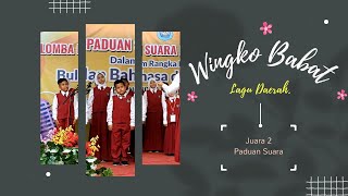 Wingko Babat | Lagu Daerah Lamongan (Juara 2 Paduan Suara)
