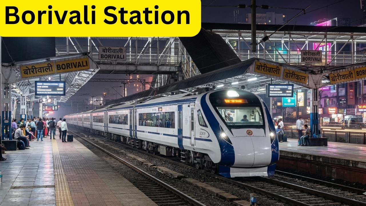 Vande Bharat Express Arriving At Borivali Station | IRFCA 2023 | # ...