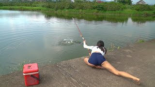 Amazing Fishing | Fishing Girl | Best Fishing Video