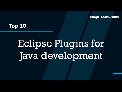 Top 10 Essential Eclipse Plugins for Java Developers || Explanation in Telugu