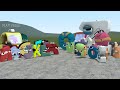 ALPHABET LORE VS ALPHABET LORE A-M VS N-Z FAMILIES In Garry's Mod!