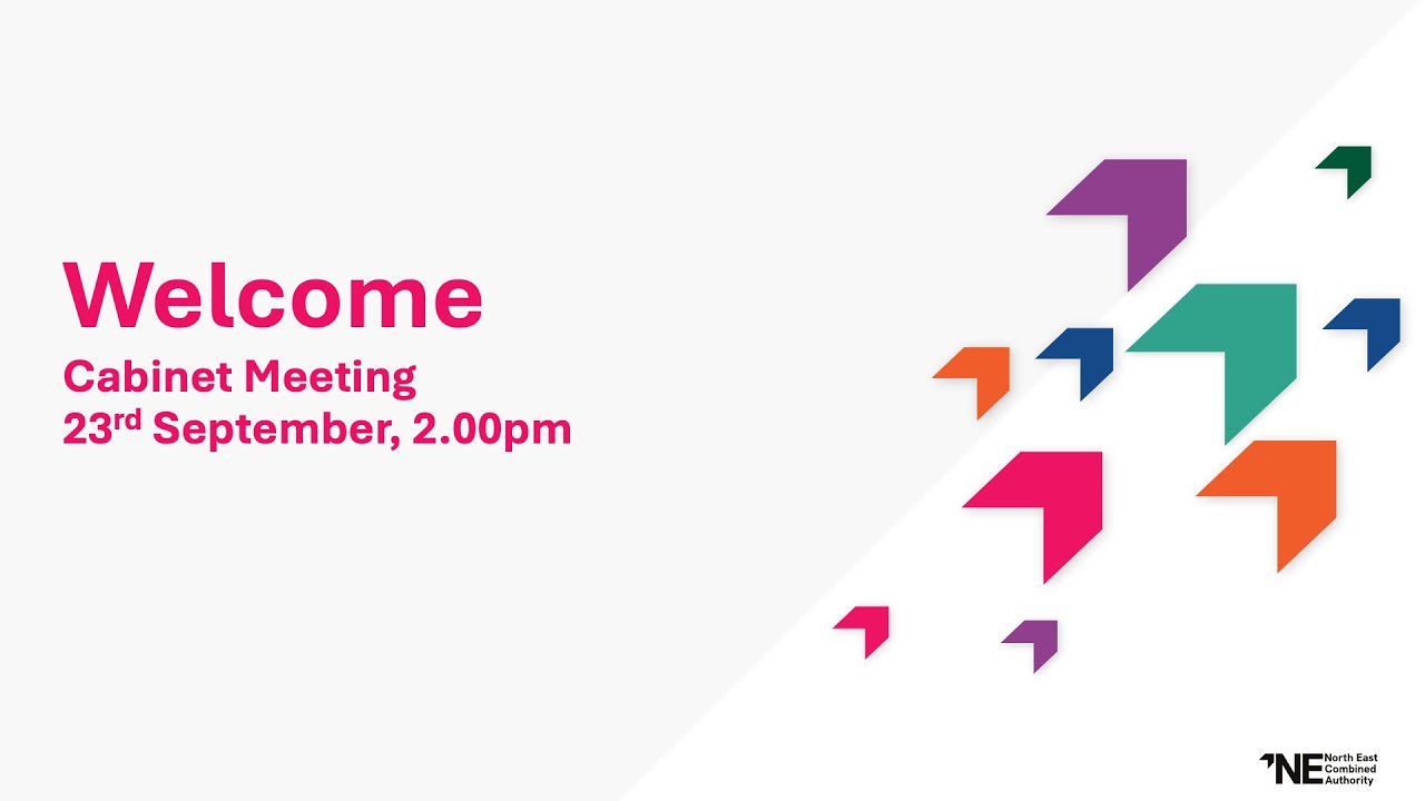 North East Combined Authority - Cabinet Meeting - 23rd September 2025