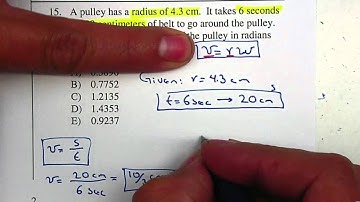 P15 - Trig Unit 3 - Angular Velocity