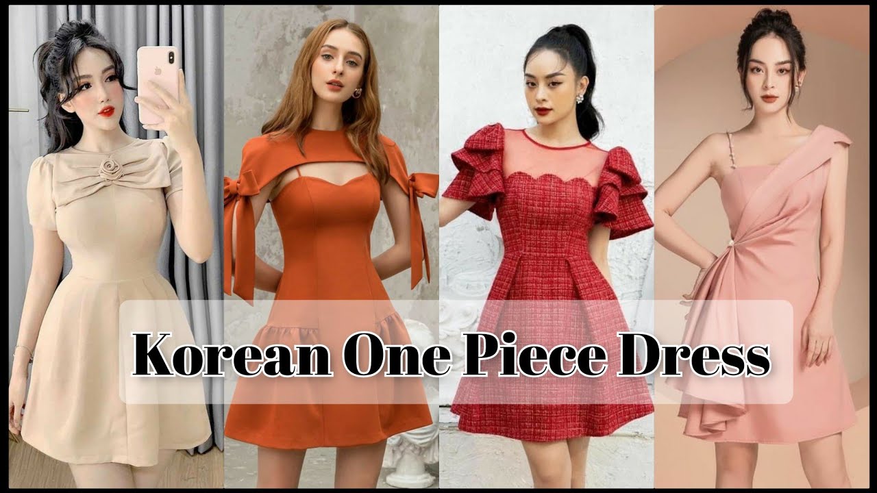 Korean One Piece Dress Design|Short Dress Design|2022 New Dress Design ...
