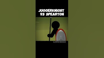 Juggerknight vs Spearton 🥶 #edit #shorts #stickwarlegacy #stickwarsaga #stickwar