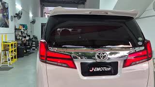 TOYOTA ALPHARD AND VELLFIRE  ANH20-25 CONVERT TO AGH30-35 BODY PARTS AND BODYKIT (J-EMOTION DESIGN)